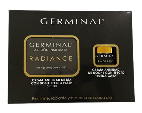 Germinal Cofre Radiance Crema Antiedad Acción Inmediata SPF30 50ml + Regalo Crema Antiedad Noche
