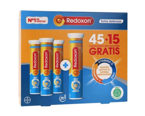 Redoxon Extra Defensas 45+15 Comprimidos