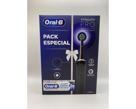 Oral-B Vitality Pro Cepillo Eléctrico color Negro 1 ud + Pasta Densify 75ml