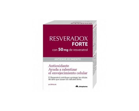 Arkopharma Resveradox Forte 30 cápsulas 50 mg