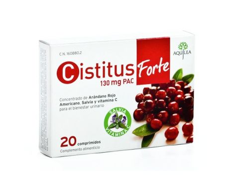 Cistitus Forte Arándano Rojo 20 Comprimidos