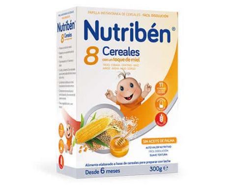Nutriben 8 Cereales Y Miel 600g