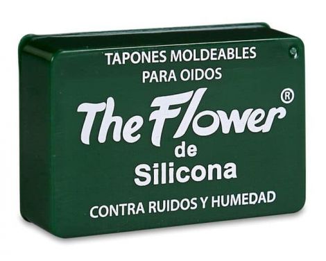 The Flower Tapones para Oídos Silicona Moldeables