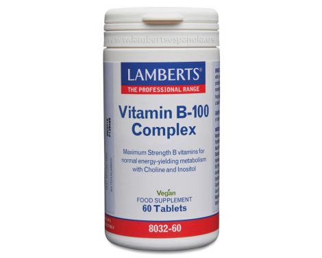Complejo Vitamina B-100,60 Comp Lamberts