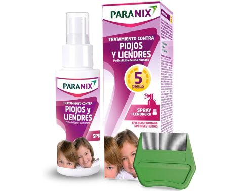 Paranix Spray Antipiojos y Liendres 150 ml + Lendrera
