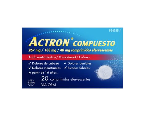 Actron-Compuesto-267133mg40mg-20-Comprimidos-Efervescentes-0