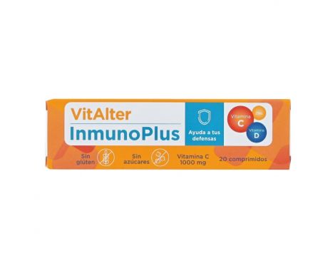 Alter  Vitalter Inmunoplus Sabor Naranja 20 comprimidos