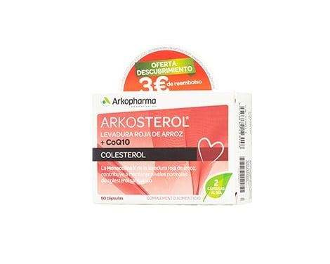 Arkosterol-Levadura-Rojo-ArrozCq10-60-Caps-small-image-0