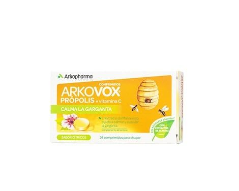 Arkovox-Propolis--Vitamina-C-Comp-Masticables-24-Comp-Sabor-Citricos-small-image-0