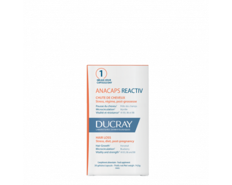 Ducray-Anacaps-Reactiv-Complemento-Alimenticio-Cada-del-Cabello-30-cpsulas-0