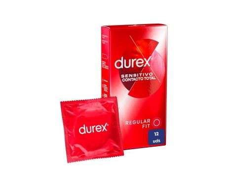 Durex Preservativos Sensitivo Contacto Total 12 uds