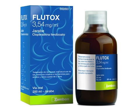 Flutox 3,54 mg/ml Jarabe 200ml