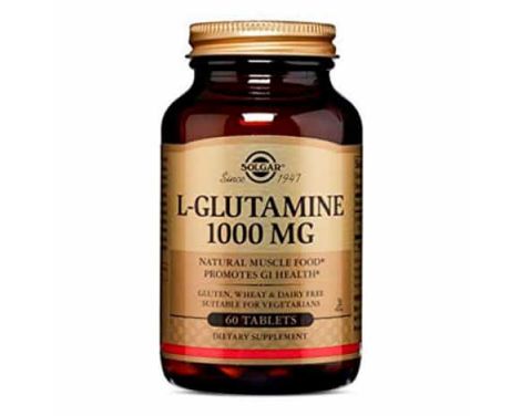 L-Glutamina-1000Mg-60-Tabletas-Solgar-0