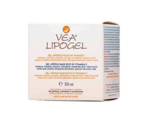 Vea Lipogel es un gel emoliente, hidratante, protector. 50 ml