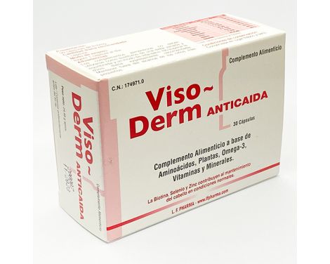LH Pharma Viso-Derm Anticaída 30 cápsulas