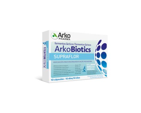 Arkopharma Arkobiotics Supraflor 10 cápsulas