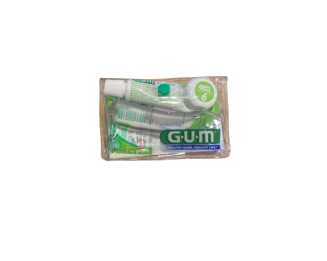 Gum Kit Viaje Dental Activital Cepillo + Pasta + Miniseda