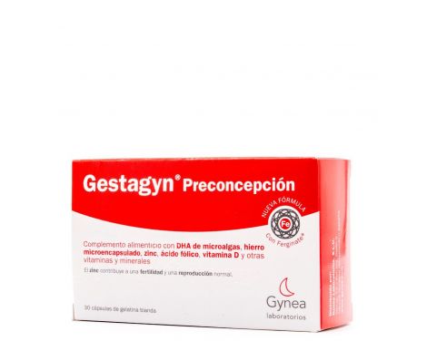 Gynea Gestagyn Preconcepción 30 Cápsulas