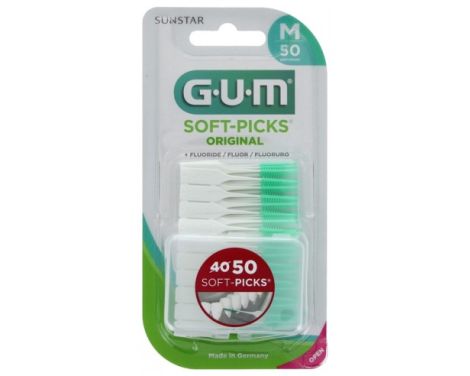 Gum Soft Picks Original M40 40 uds + 10 de regalo