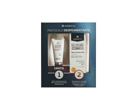 Heliocare Pack Pigment Solution 50ml SPF50+ y Neoretin Discrom Control 15ml