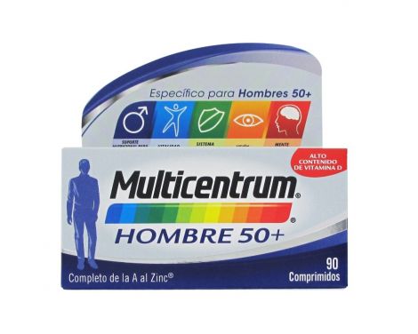 Multicentrum Hombre 50+ 90 comprimidos