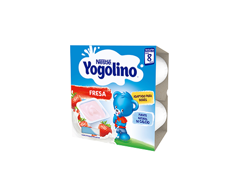 Nestlé Yogolino Fresa 4 uds 100g