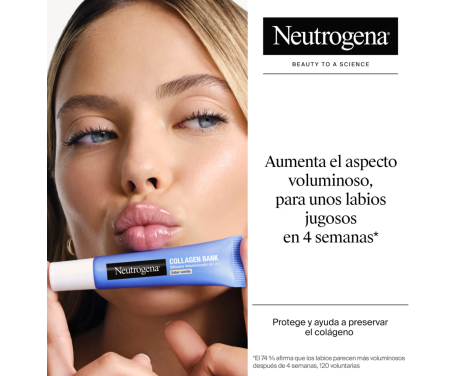 Neutrogena Collagen Bank  Bálsamo Voluminizador Sabor Vainilla 10ml sin receta