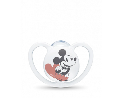 Nuk Chupete Silicona Space Mickey Mouse 18-36m Niño 1 ud