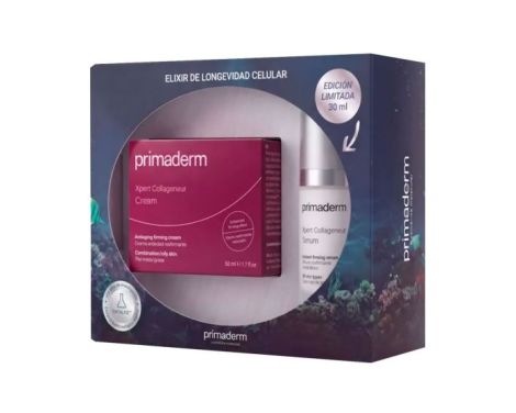 Primaderm Pack Edición Limitada Xpert Collageneur Cream Mixta Grasa 50ml+ Xpert Collageneur Sérum 50ml Antiedad