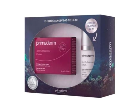 Primaderm Pack Edición Limitada Xpert Collageneur Cream Normal/Seca 50ml+ Xpert Collageneur Sérum 50ml Antiedad