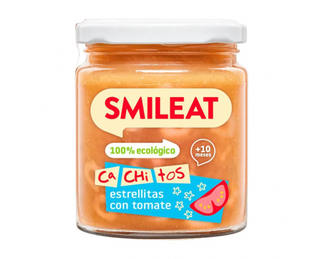 Smileat Cachitos de Estrellitas con Tomate 230g