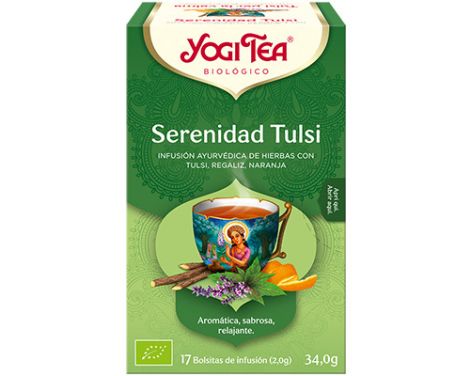 Yogi Tea Serenidad Tulsi 17 bolsitas 2.0g
