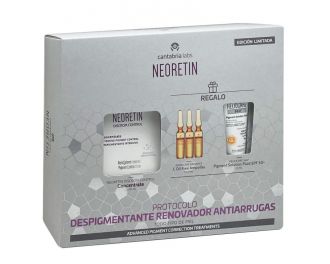 Neoretin Discrom Control Concentrate 10ml + Heliocare 360º Pigment SPF50+ 15ml + Endocare Radiance C Oil-Free Ampollas 3x2ml 