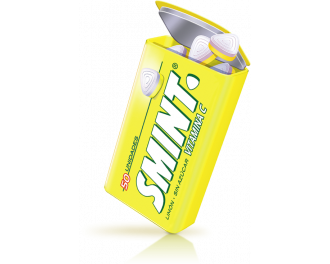 Smint Lata Caramelo Limon Sin A 50 unidades