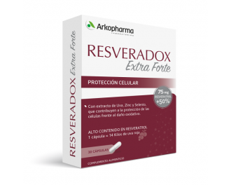 Arkopharma Resveradox Extra Forte 30 cápsulas 75 mg