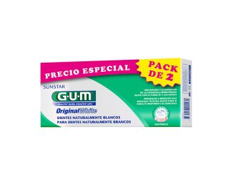 Gum Original White Pasta De Dientes 2 Tubos 75ml