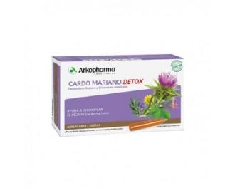 Cardo Mariano Detox Arkopharma 20 Ampollas 15ml