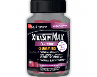 Fort-Pharma-XtraSlim-Max-Captador-Gummies-sabor-Frambuesa-60-caramelos-0