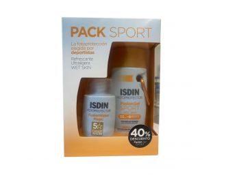 Isdin Fotoprotector Pack Sport Fusion SPF 50+ Gel 100ml +Fusion Water Magic 50ml