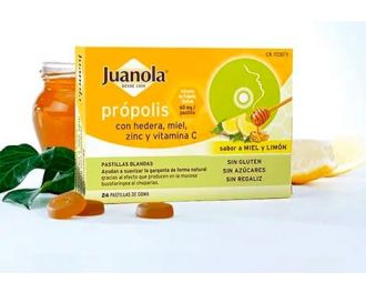 Juanola-Propolis-Hiedra-Pastillas-Miel-Limon-24-Pastillas-0