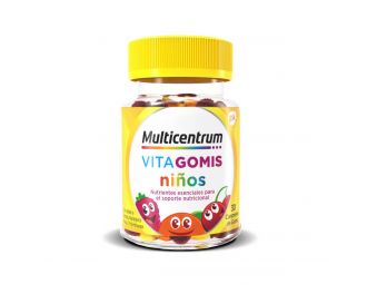 Multicentrum Vitagomis Niños 30 Gominolas