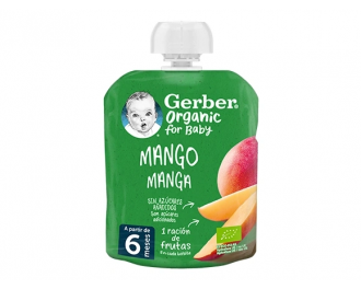 Nestl-Nutrition-Gerber-Bolsita-Pur-de-Fruta-Ecolgica-para-Bebs-de-Mango-90g-0