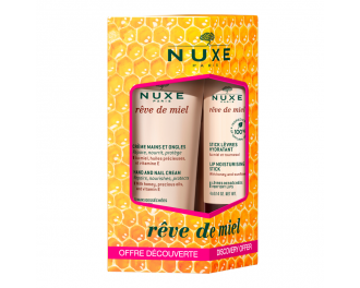 Nuxe Pack Crema De Manos Y Uñas Rève De Miel + Stick Labios