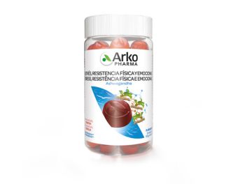 Arkopharma Arkogummies Estrés, Resistencia Física y Emocional 60 caramelos