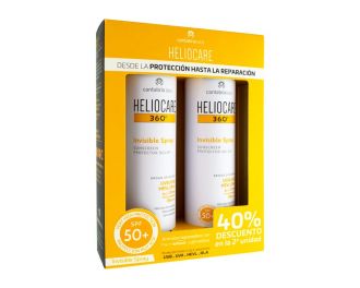 Cantabria Labs Heliocare 360º Invisible Spray SPF50+ Pack 2ª ud 40%