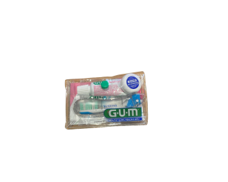 Gum Kit Viaje Sensibilidad Cepillo + Pasta + Seda Dental 