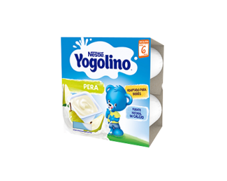 Nestlé Yogolino Pera 4 uds 100g