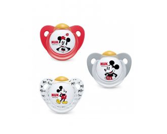 Nuk Chupete Silicona Mickey Mouse 6-18m 1 ud