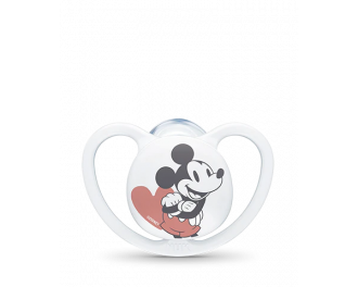 Nuk Chupete Silicona Space Mickey Mouse 18-36m Niño 1 ud