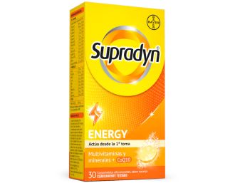 Supradyn Energy 30 Comprimidos Efervescentes
